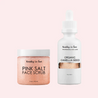 Himalayan Pink Salt Face Scrub & Camellia Face Oil Gift Set - Tuesday in Love
