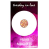 Pink Jewel Hijab Magnets - Tuesday in Love