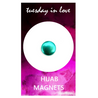 Green Chrome Hijab Magnet - Tuesday in Love