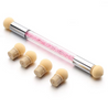 Double Head Sponge Nail Brush