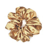 large volumizing scrunchies 3 pack gold